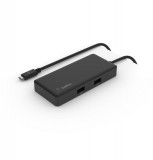 Belkin Connect USB-C 5-in-1 Multiport Adapter Black INC008btBK