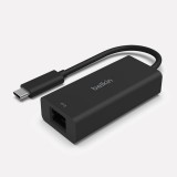 Belkin Connect USB-C to 2.5 Gb Ethernet Adapter Black INC012btBK
