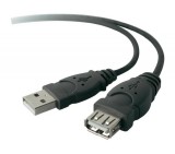BELKIN ENTERPRISE - BUSINESS CABLE USB 2.0 EXTENSIONS CABLE WHITE  F3U153CP1.8MWHT