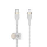 Belkin Flex USB-C apa - USB-C apa 2.0 Adat és töltőkábel (2m) (CAB011BT2MWH)