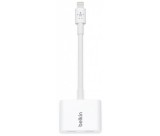 BELKIN RockStar Lightning-Audio és töltőadapter fe