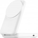 Belkin UltraCharge 25W Qi2 magnetic 2-in-1 Charger White WIZ038KQWH
