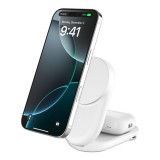 Belkin UltraCharge 25W Qi2 magnetic 2-in-1 Charger White WIZ039KQWH