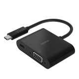 Belkin USB-C to VGA + Charge Adapter AVC001BTBK