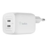 Belkin WCH013vfWH 60W 2 x USB-C Fehér Mobiltelefon töltő