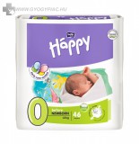 Bella Baby Happy Before Newborn 0-2KG 46 db/csomag kis súlyú újszülöttek számára