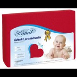 Bellatex Jersey Gyerek lepedő, 60 × 120 cm, piros (1172)