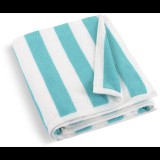 Bellatex Terry beach towels - 100 × 150 cm - white-turquoise (2899)