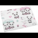 Bellatex vékony párna csecsemőknek, 42×32 cm, pandamaci (7218)