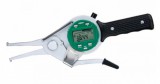 Belső tapintókaros digitális mérőóra, hosszú karokkal 55-75/250/0.01 mm - Insize 2151-AL75