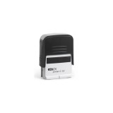 Bélyegző C10 Printer Colop 10x27mm, fekete ház/kék párna