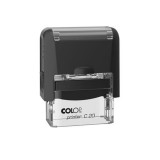 Bélyegző, COLOP Printer C 20, kék cserepárnával (IC1522007)