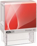 Bélyegző, COLOP Printer IQ 20 fehér ház - fekete párnával (IC1462016)
