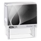 Bélyegzõ COLOP Printer IQ30 fekete ház kék párnával