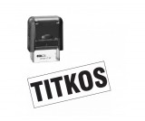 Bélyegző TITKOS lenyomattal