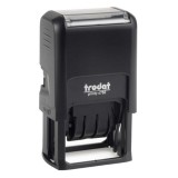 Bélyegzõ TRODAT Printy 4.0 4750 dátum ISO számmal fekete párna