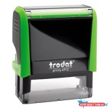 Bélyegző TRODAT Printy 4.0 4912 almazöld ház kék párna