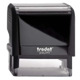 Bélyegzõ TRODAT Printy 4.0 4915 fekete ház kék párna