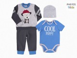 Bembi 4 részes szett kék, kutyás, Cool Puppy (KP204)