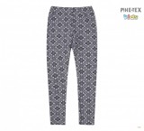 Bembi sötétszürke, mintás leggings kislányoknak (SHR520)