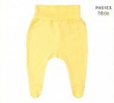 Bembi újszülött kislány rugdalózó sárga nadrág (PZ9)