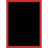 Bemutató keret, mágneses, A4, TARIFOLD "Magneto PRO", piros [10 db]