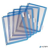 Bemutatótábla, A3, acélkeretes, álló, DJOIS, kék