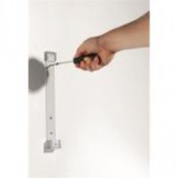 Bemutatótábla tartó, fali, 5 db bemutatótáblával, DURABLE "VARIO® WALL 5", narancssárga [5 db]