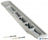 Bemutatótábla tartó, fali, 5 db táblához, DURABLE "SHERPA®", szürke