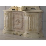 Ben Company BC Betty Day 2-ajtós tálalószekrény 3 fiókkal - bézs