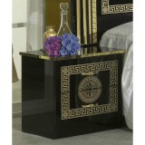 Ben Company BC Serena éjjeliszekrény - fekete-arany