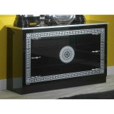 Ben Company BC Serena komód - fekete-ezüst