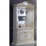 Ben Company BC Venus Day 2-üvegajtós tálalószekrény - bézs