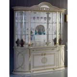 Ben Company BC Venus Day 4-üvegajtós tálalószekrény - bézs