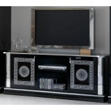 Ben Company BC Venus Day TV szekrény - fekete-ezüst