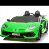 Beneo Lamborghini Aventador 24V, kétüléses - zöld lakkozott (8586019942811)