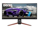 Benq EX3415R 86,4 cm (34") 3440 x 1440px UltraWide Quad HD LED Fekete, Szürke monitor