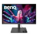 BenQ Monitor 27" - PD2705U (IPS, 16:9, 3840x2160, 5ms, 350dc/m2, DP, HDMI, USB-C, Speaker, mag.áll., Pivot)