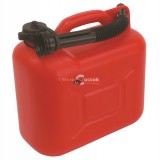 benzines kanna, 10 literes műanyag kiöntővel