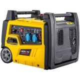 benzinmotoros áramfejlesztő, táv- és önidítóval 3,0 kVA, 230V, 1 fázisú, inverteres