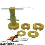 Berántó rugó beszerelésére használható szerszám