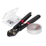 Berkley Fusion19™ Fluorocarbon Leader Kit komplett krimpelő fogó előke szett (1550778)