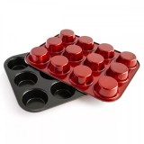 Berlinger Haus, 12 csészés muffin sütő, Burgundy Metallic Line, 35*26.5*3 cm - 0 Ft szállítás!