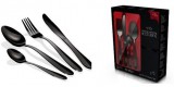 Berlinger Haus 6 személyes rozsdamentes acél evőeszköz készlet, fényes fekete BH-3077