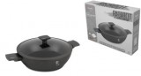 Berlinger Haus Antracit Collection alacsony lábas fedővel 30 cm BH-8129