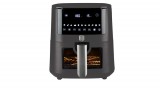 Berlinger Haus - Antracit Collection Berlinger Haus Antracit Collection Air Fryer digitális forró levegős sütő átlátszó ablakkal, 8 L