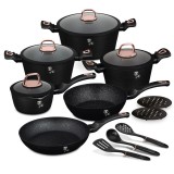 Berlinger Haus BerlingerHaus 15 részes edénykészlet Black Rose Collection