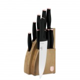 Berlinger Haus Black Rose Collection 10 részes késkészlet bambusz állvánnyal BH-2760