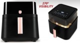 Berlinger Haus Black Rose Collection AirFryer átlátszó ablakkal 7,2 L BH-9748