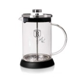 Berlinger Haus Black Silver Collection Dugattyús kávé és teafőző 0,8 L BH-6303A